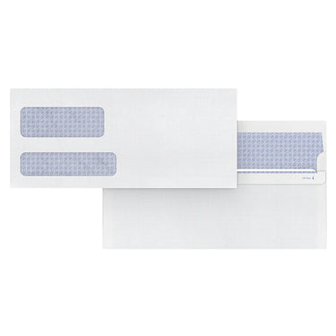 Staples Reveal-N-Seal Security Tinted #10 Business Envelopes, 4 1/8